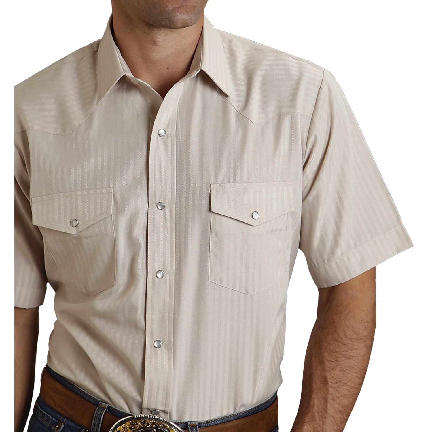 Mens Stylish Tan Shirt with Tie Recommendation