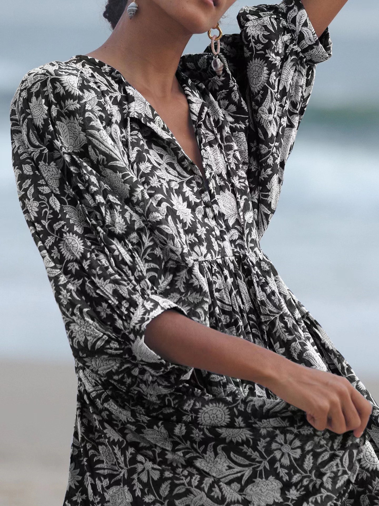 The Elegance of a Woman in a Suit, Tie, and Glasses Pattern