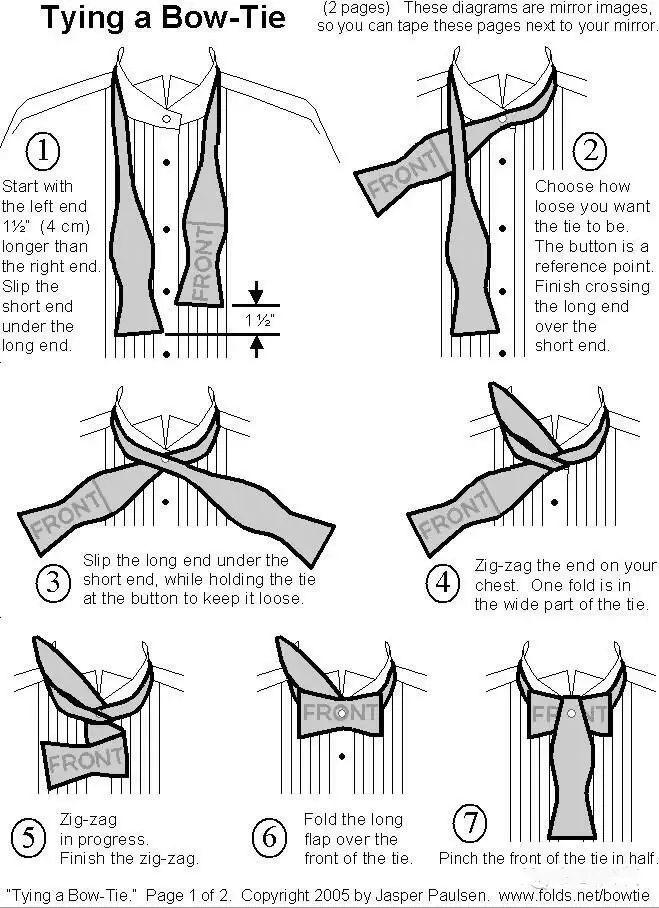 Title: How to Draw a Ladys Tie Style Diagram