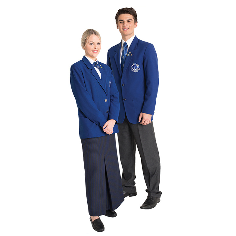 Title: The British Blue and Green Tie School Uniform Brand