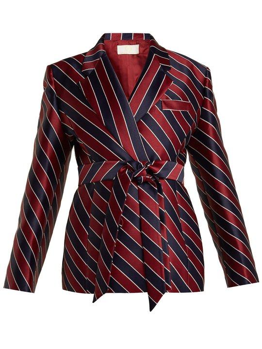 Title: Embracing the Vibrant Allure of Red Striped Tie Brand Womens Clothing