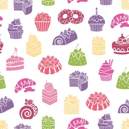 Cake pattern tie illustrated video collection