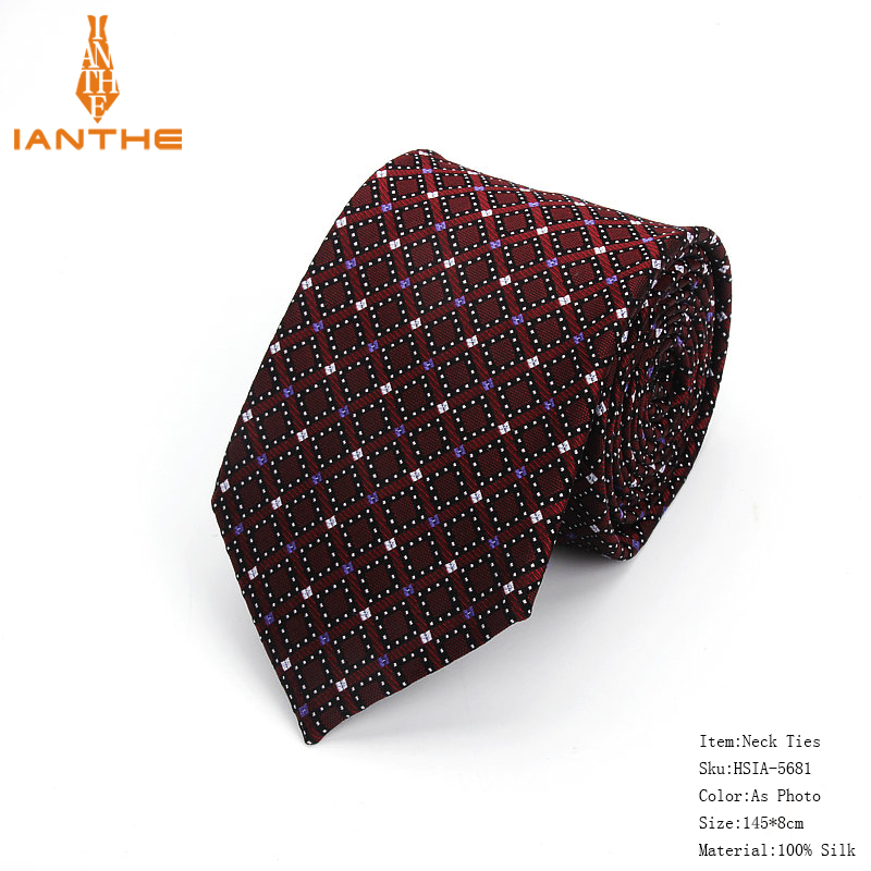 Cake Patterned Tie Collection for Men