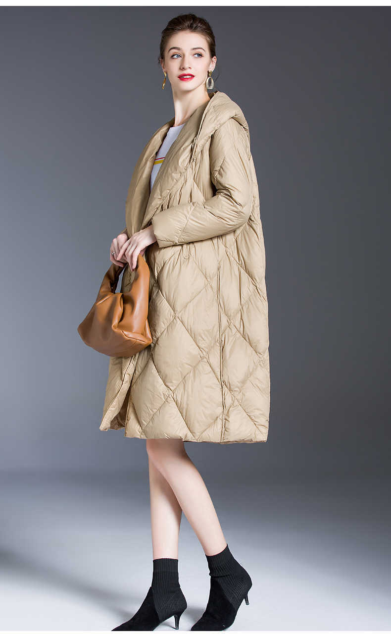 Title: Recommended Womens Fashion: Autumn/Winter Coat with Tie