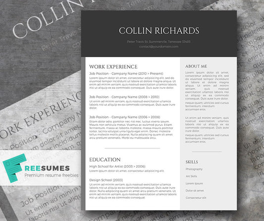 Brand Planning Resume for a Tie Company