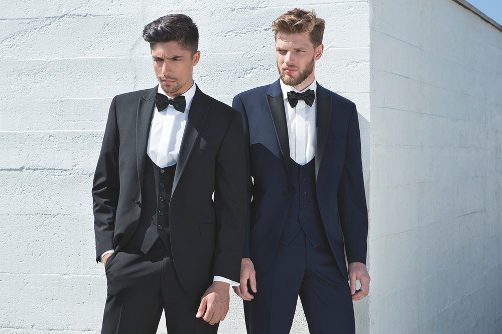 Title: The Elegance of a Western-Style Wedding: Suit, Tie, and Tuxedo Options