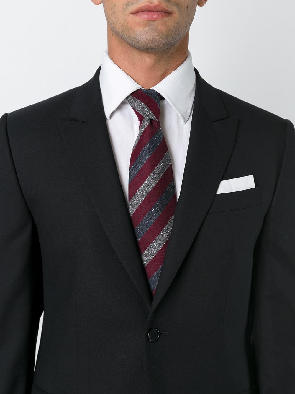 Title: How to Choose the Right Tie for a Black Suit