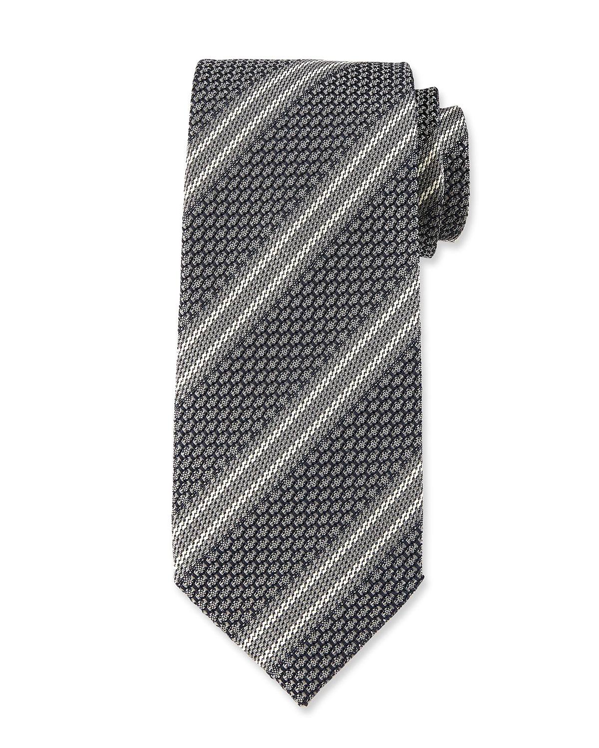 Gray Tie Zipper Styles Illustrated