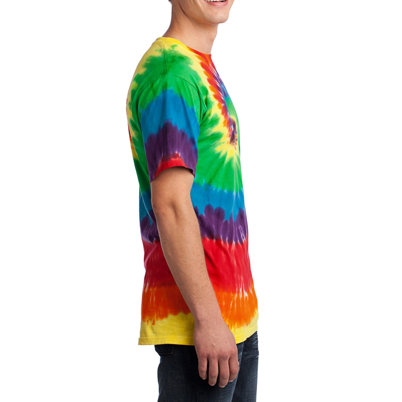 Title: The Unique Charm of Short-Sleeve Tie-Dye T-Shirts