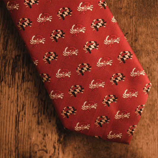 The Unique Charm of a Red Extra-Long Tie