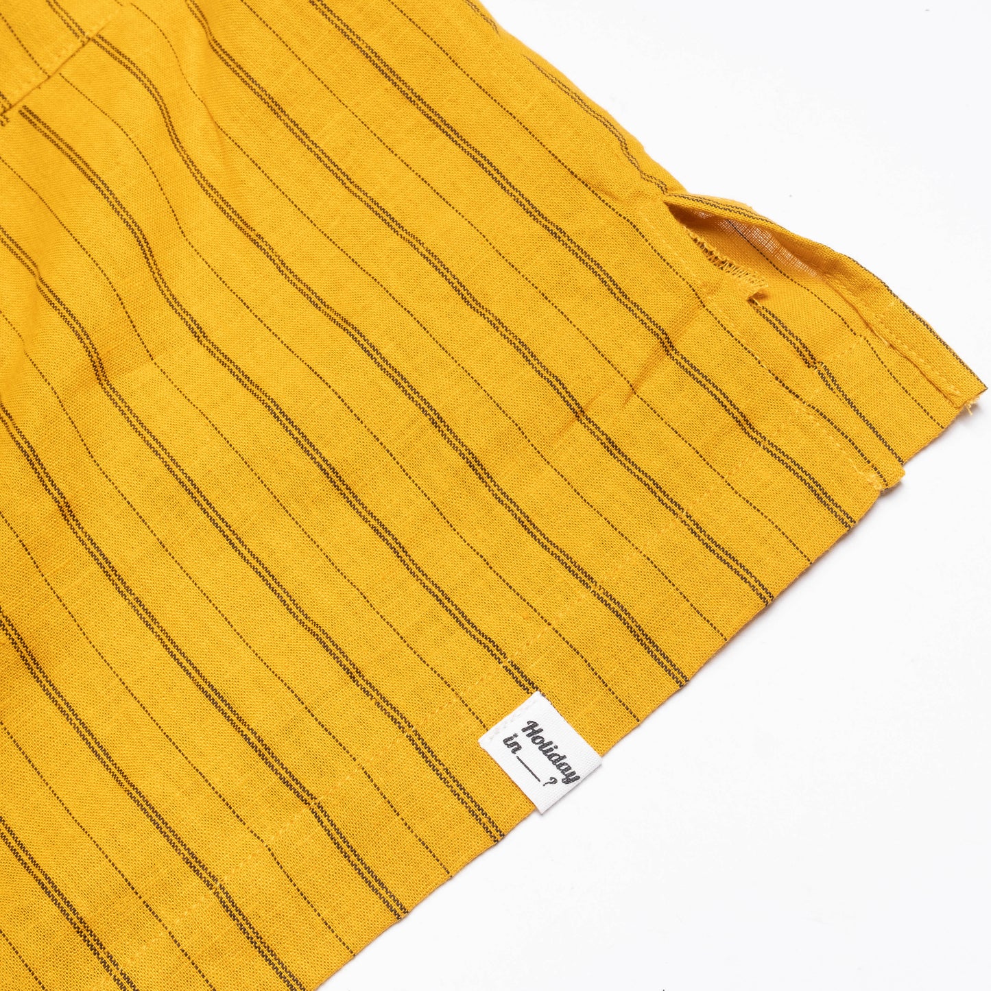 The Unique Charm of a Yellow-Striped Tie