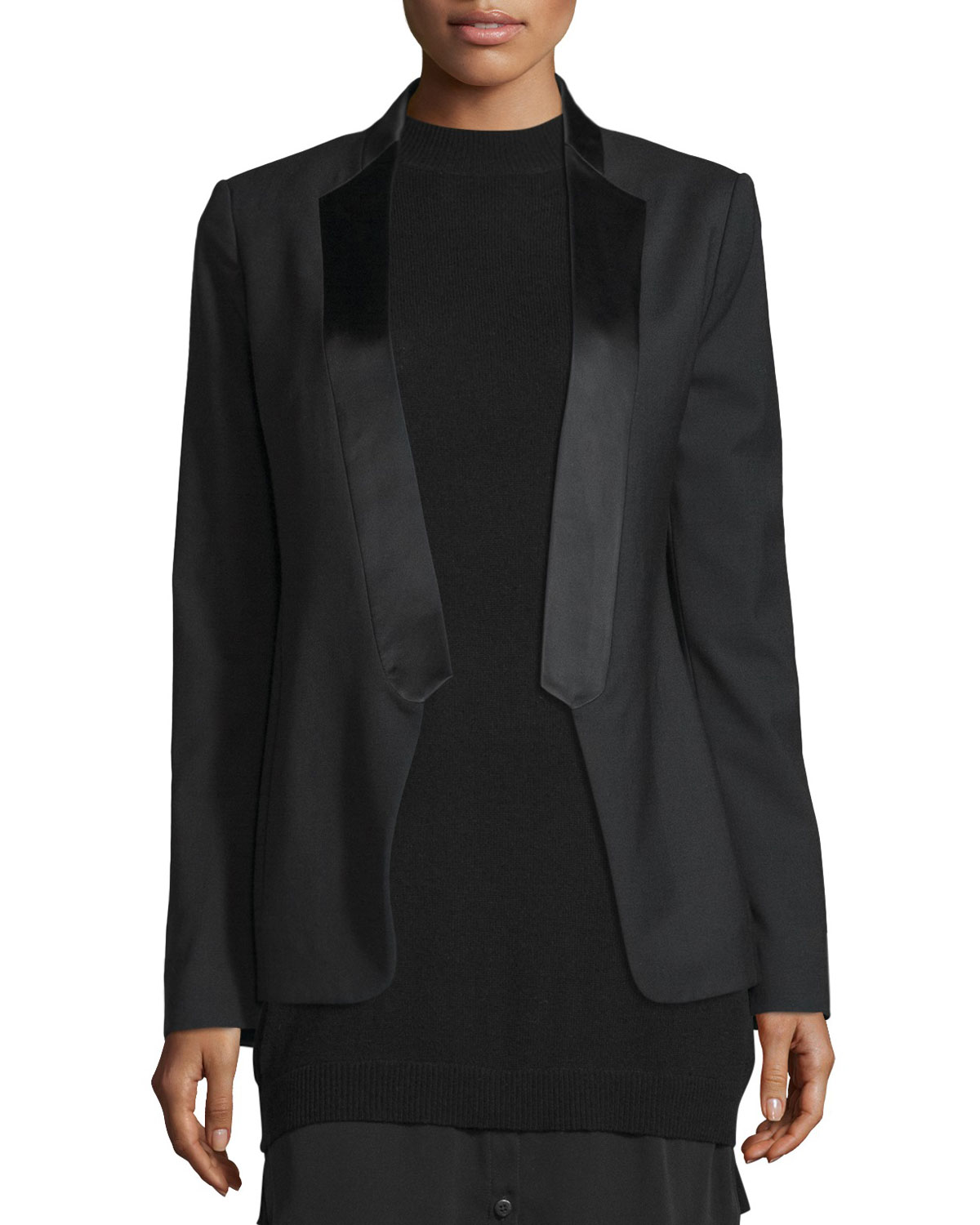 Title: Recommended Brands of Womens Tuxedo-Style Jackets with Collars