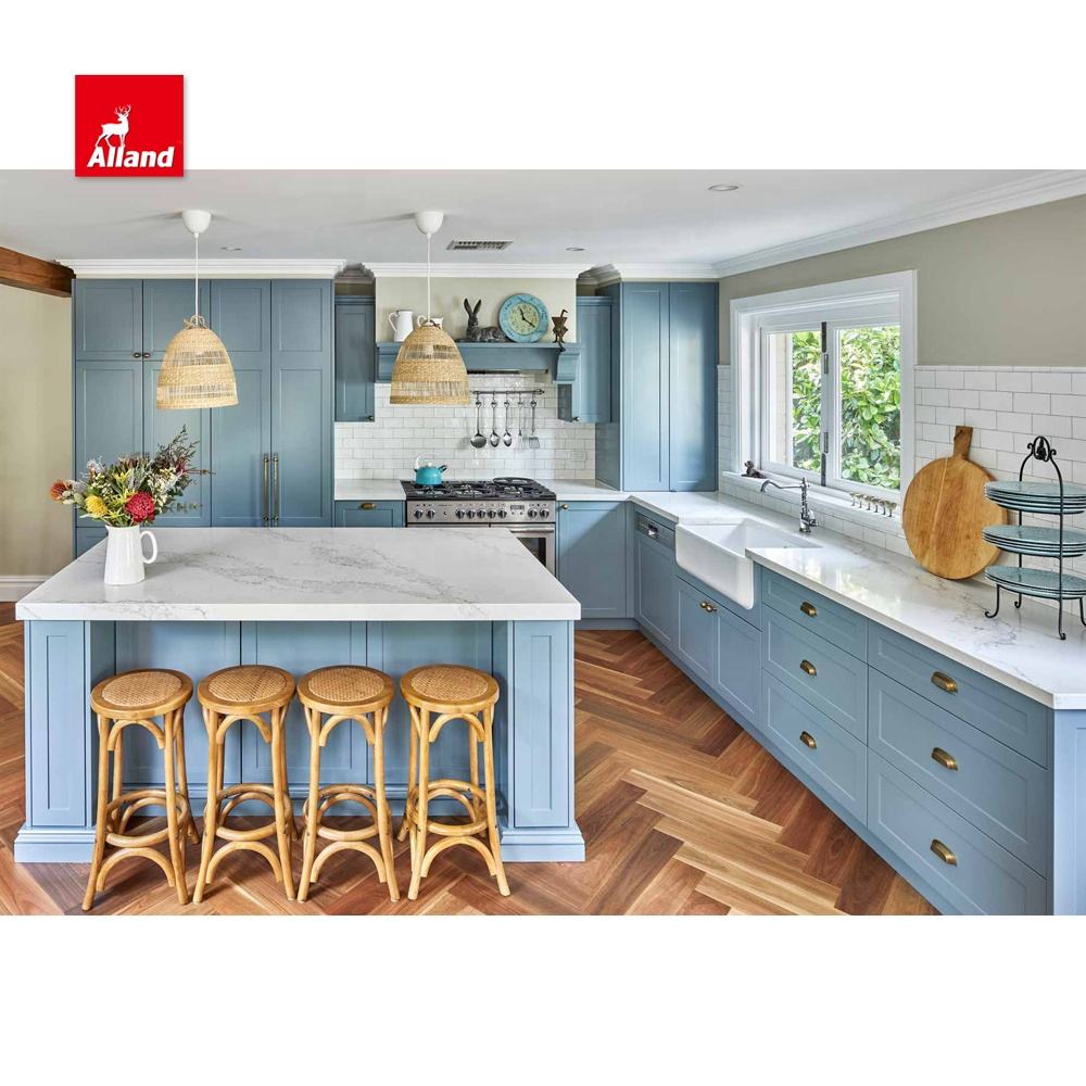 The Unique Charm of a Kitchen with a Blue Tie