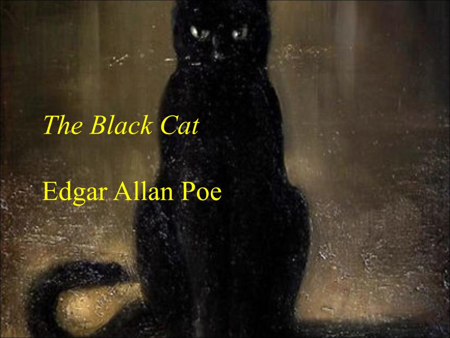 Title: The Black Cats Tie