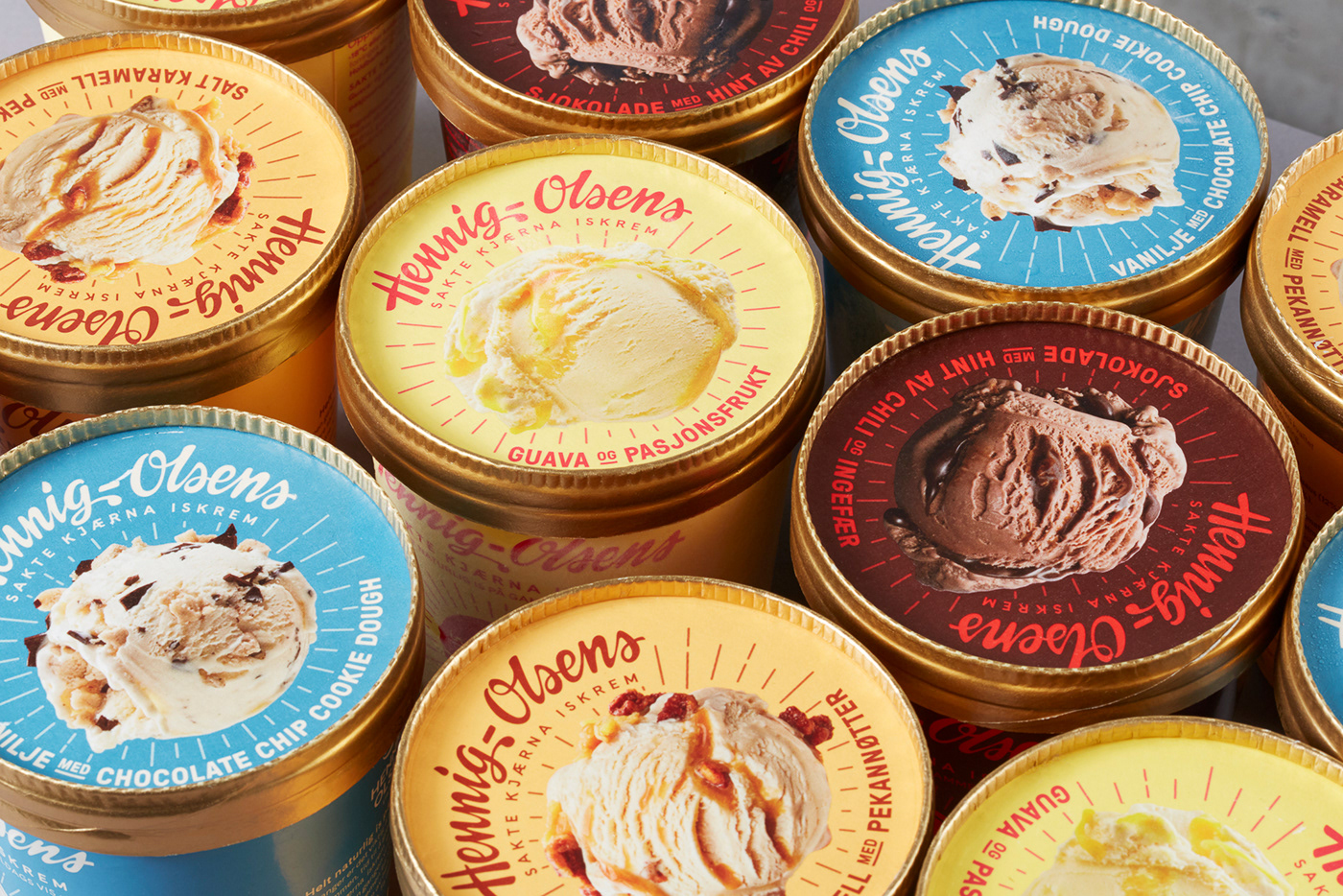 Title: The Best of Tie Brands and their Premium Ice Creams