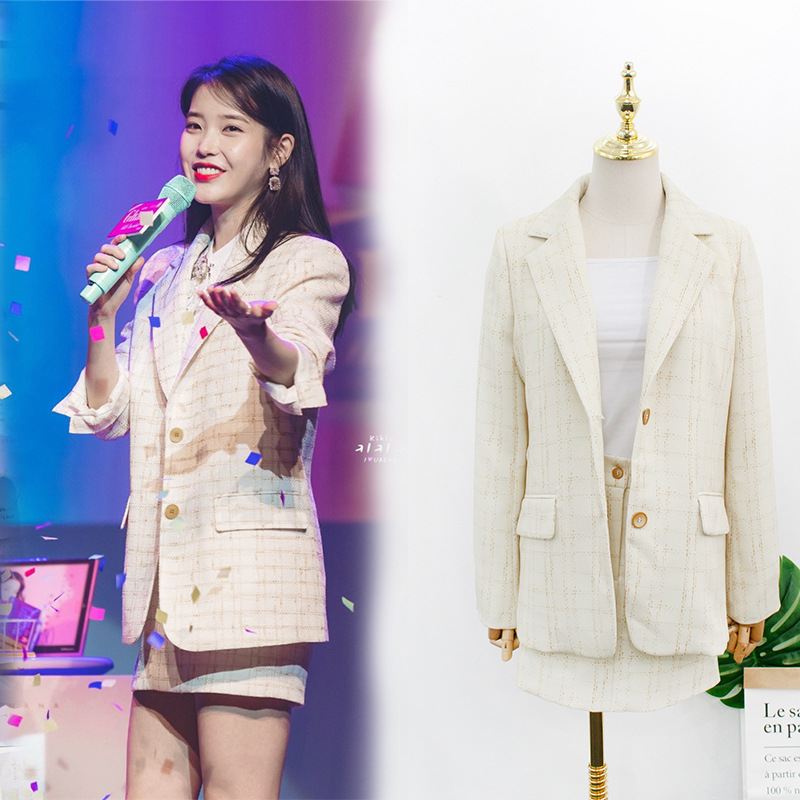 Title: The Elegance of an IU Westcoat and Tie