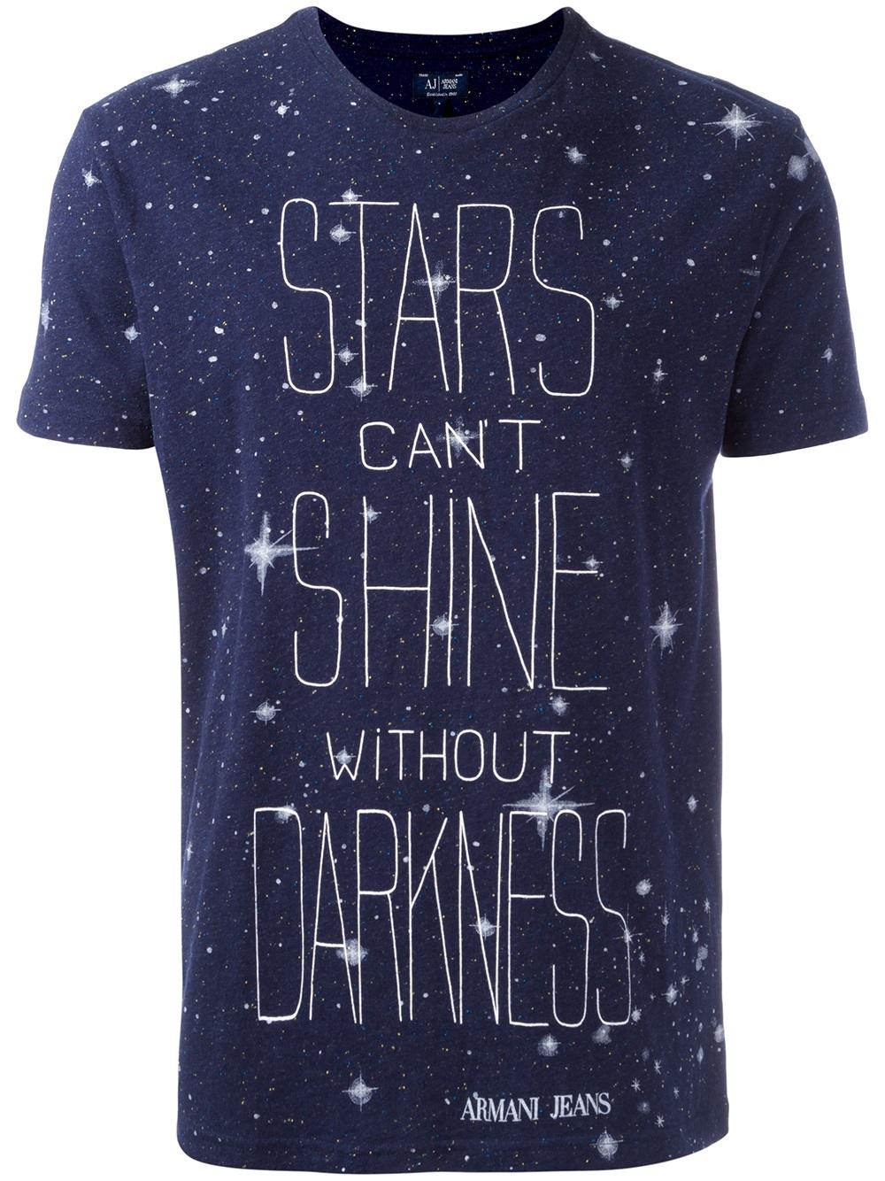 Title: The Brand of Stars Same-Style Tie T-Shirt