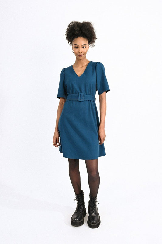 Title: Topnotch Tie-Inspired Short-Sleeve Dress Recommendations