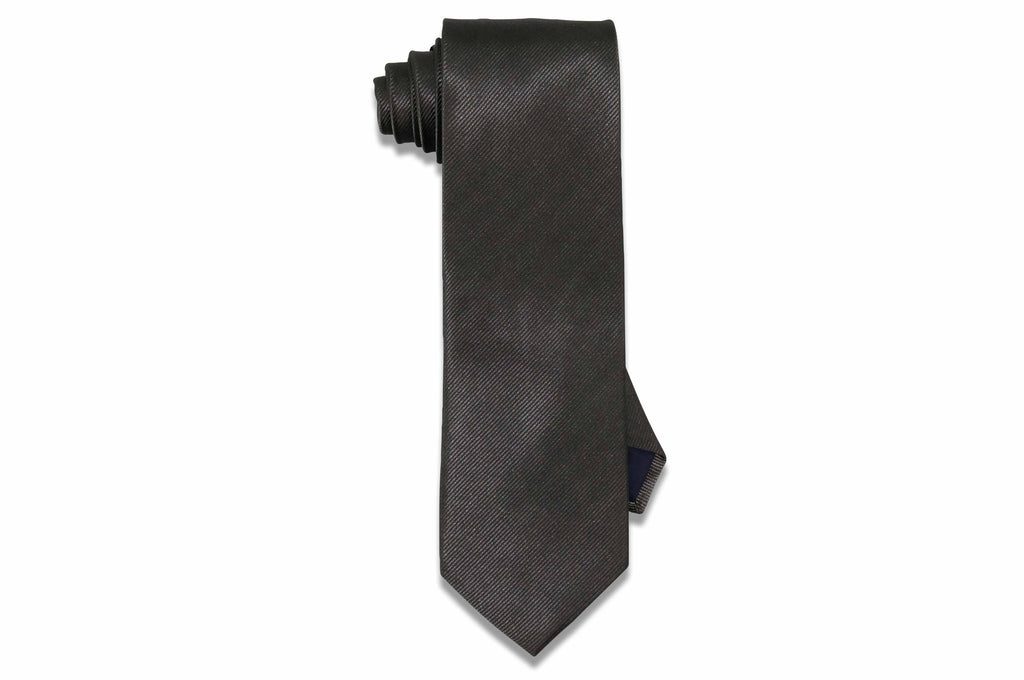 Title: The Charm of a Grey Silk Tie