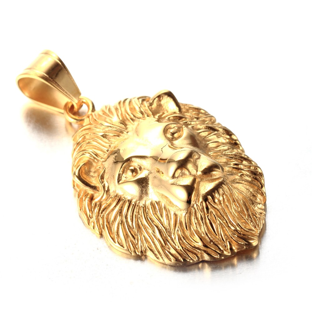 The Elegance of a Golden Lion White Tie