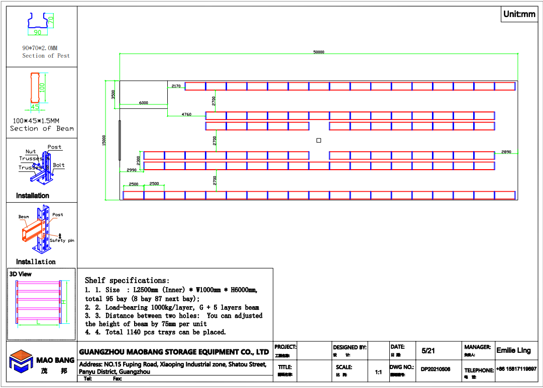 Title: Designing a Efficient and Organized Tie Rack System with CAD Software: A Case Study