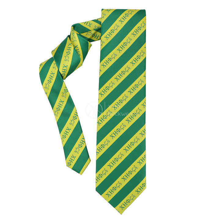 Title: The Enchanting World of Yellow and Green Striped Ties