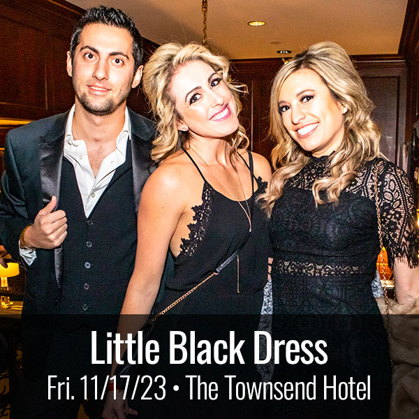 The Elegant Elegance of a Black and White Tie in an elevator