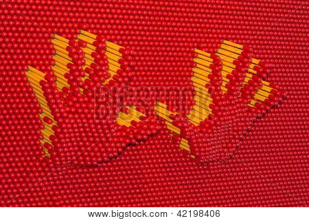 Red Background with Yellow Flowers Tie: A Symbol of Power, Confidence and Success