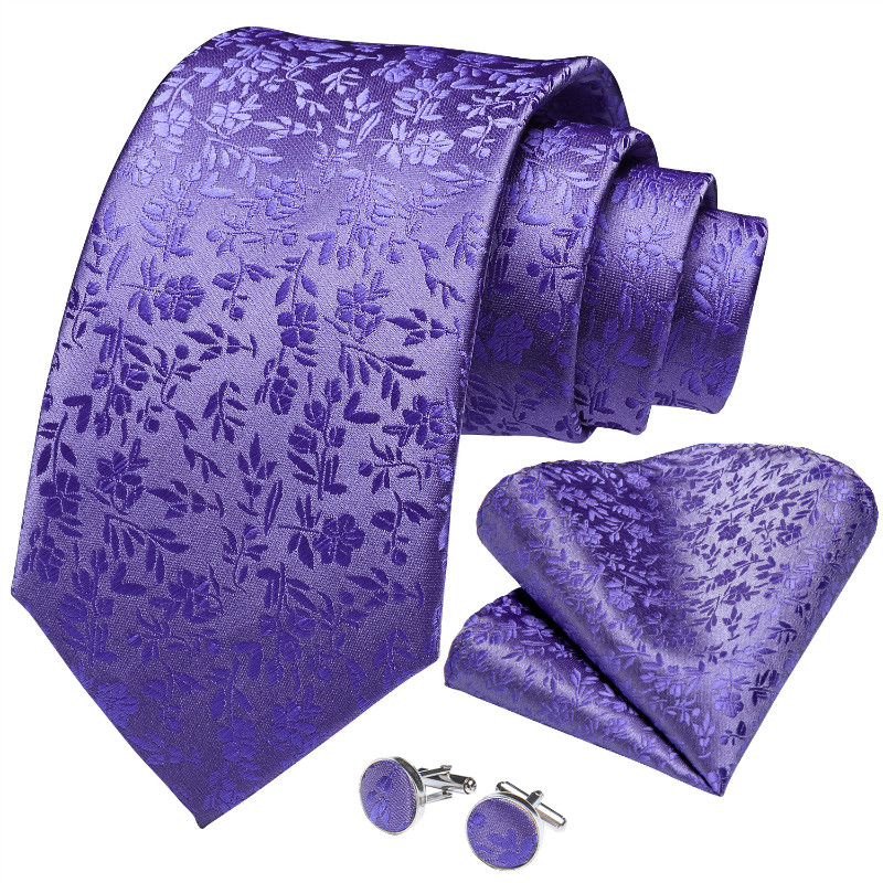 A Royal Affair: The Magnificent Marriage in a Vibrant Purple Tie