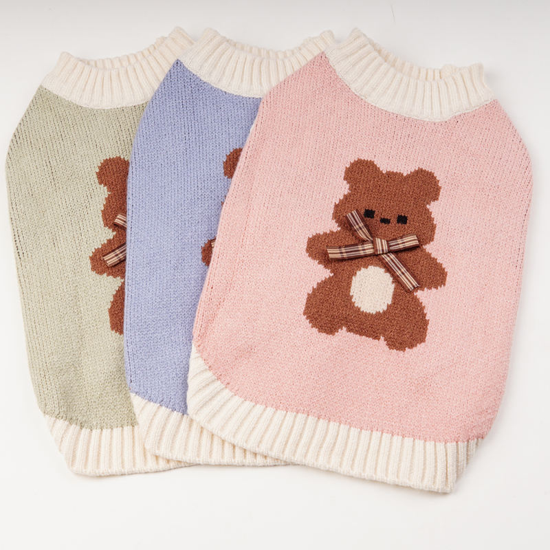 The Cozy and Cute Collection of Tie-Bear Sweaters