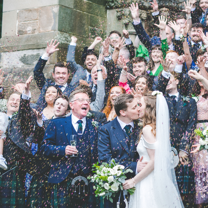 The Serendipitous Arrival of the Grooms Green Tie at the Wedding