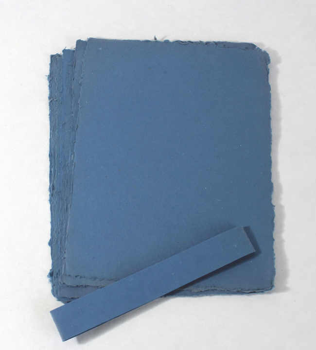 The Unique Charm of a Paper-Folded Blue Tie