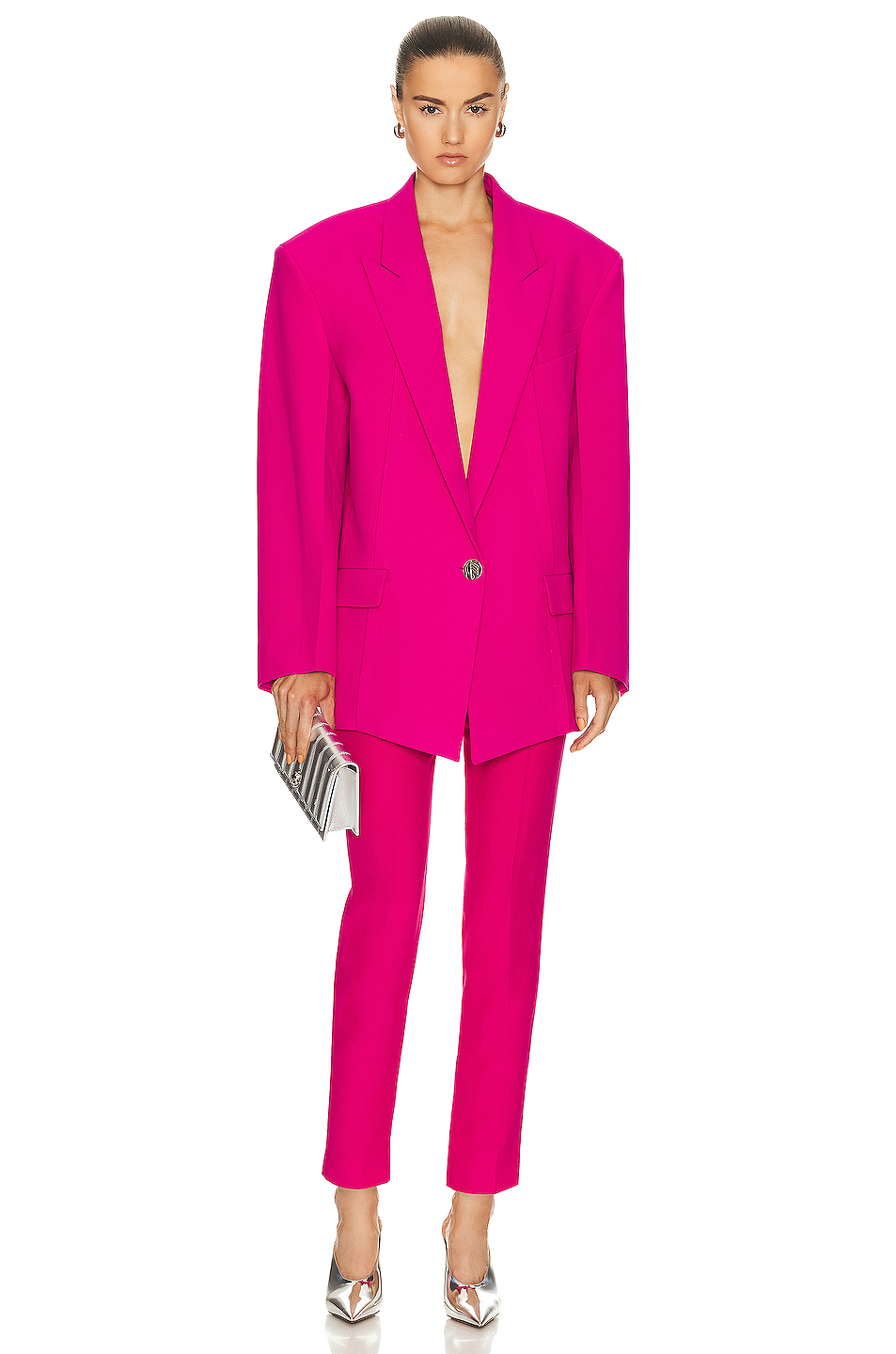 The Unique Charm of a Pink Tie Suit