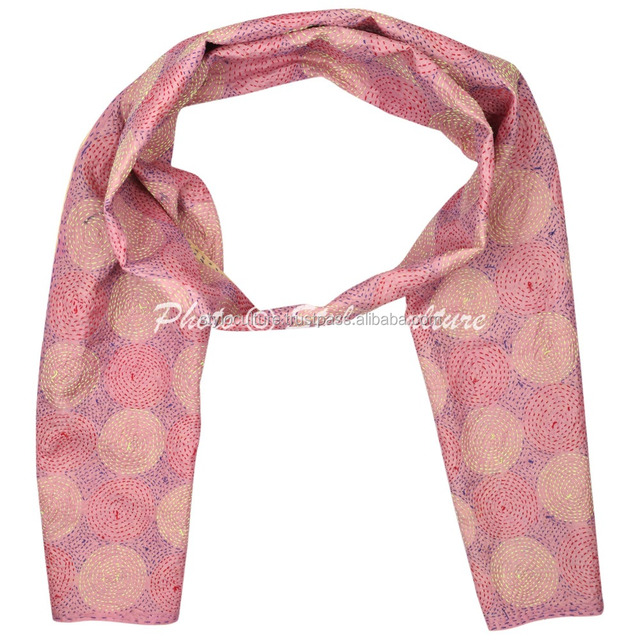 The Unique Charm of a Small Tie Knotted Silk Scarf