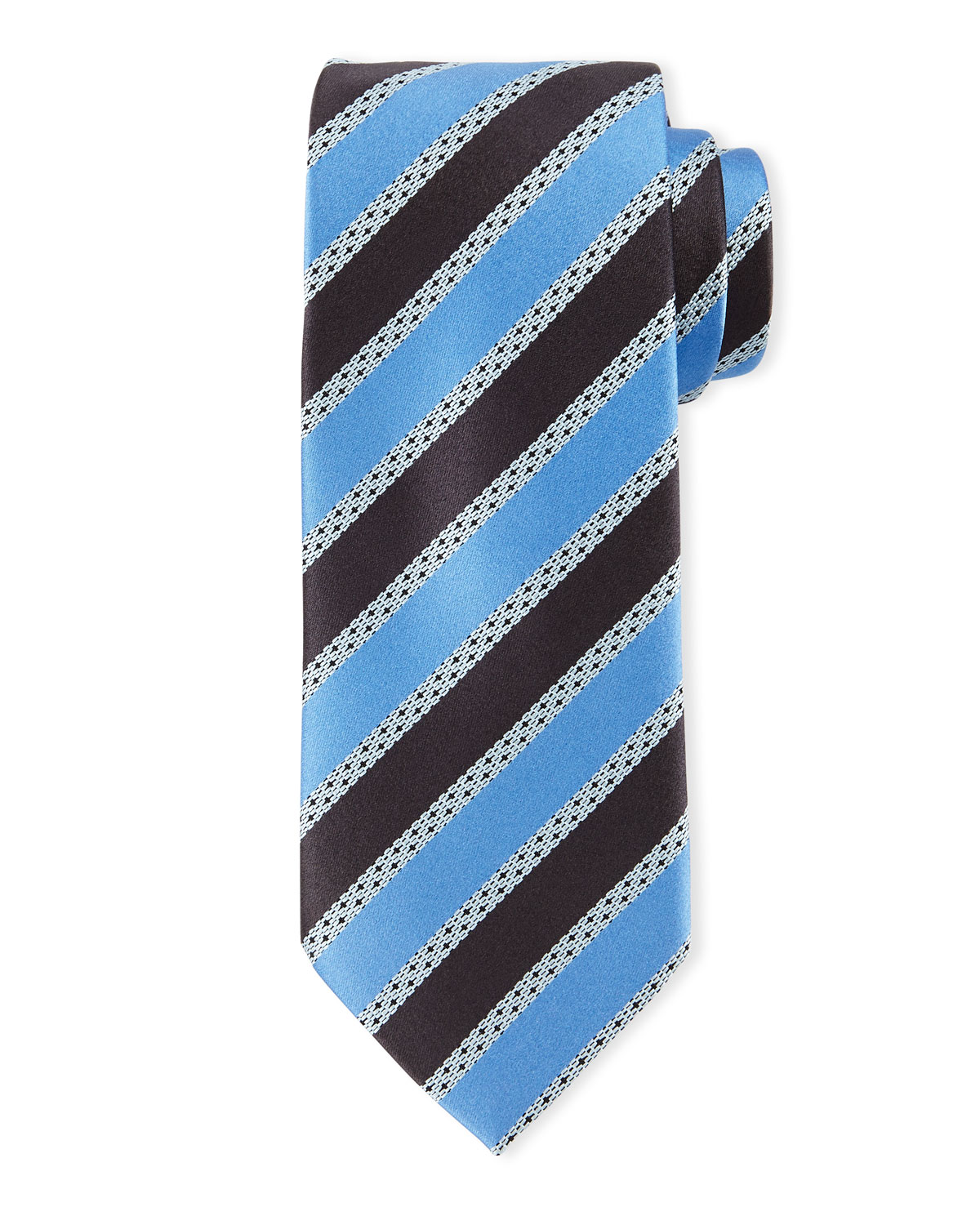 The Unique Charm of Blue Striped JK Tie