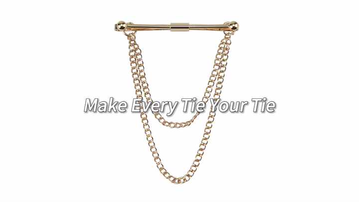 The Unique Charm of Tie Pins and Chain