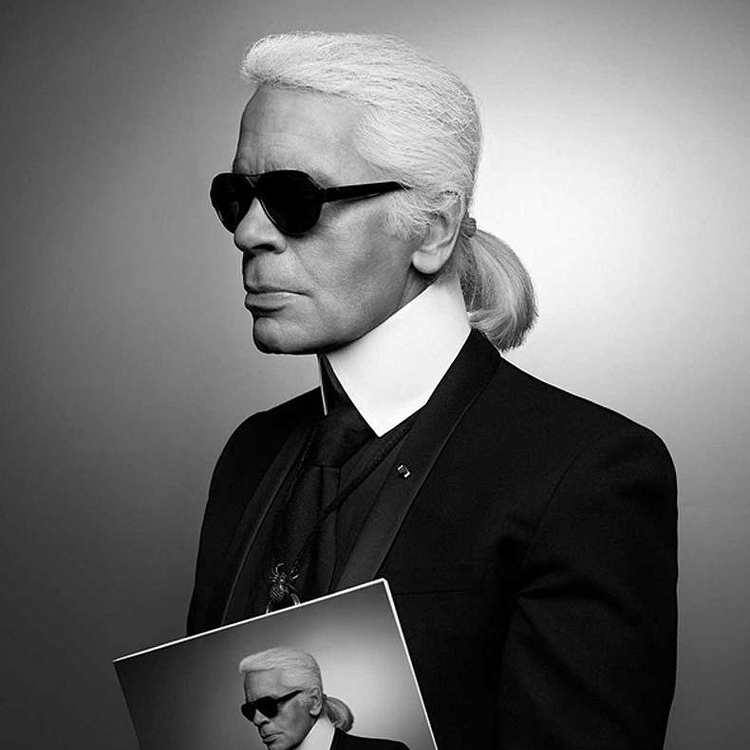 Karl Lagerfeld: The Legendary fashion designer and the King of Ties