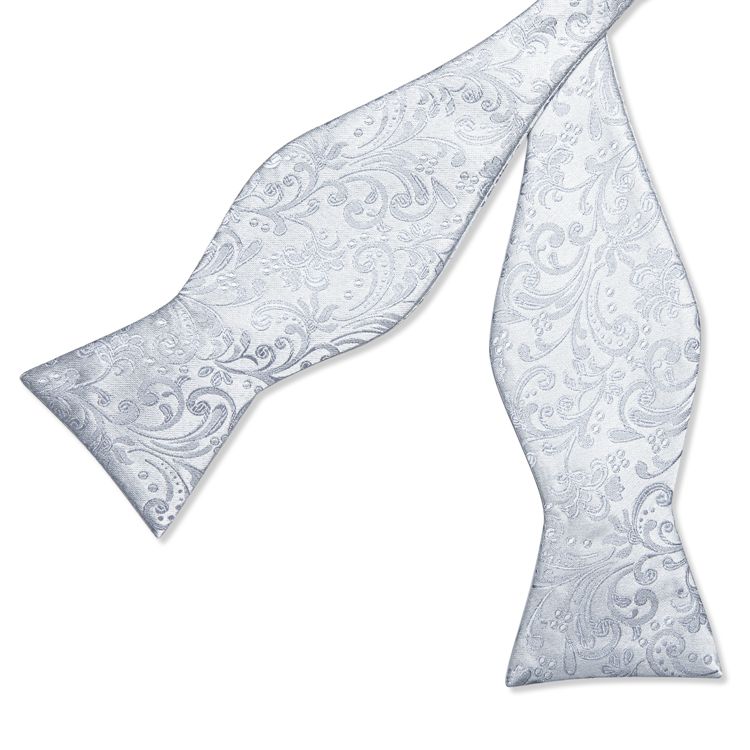 The Elegant Allure of Grey Silk Ties