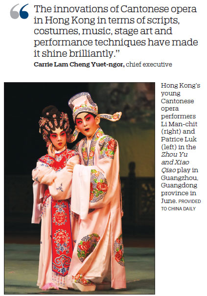 The Art of Singing Sing to Tie the Tie in Chinese Opera