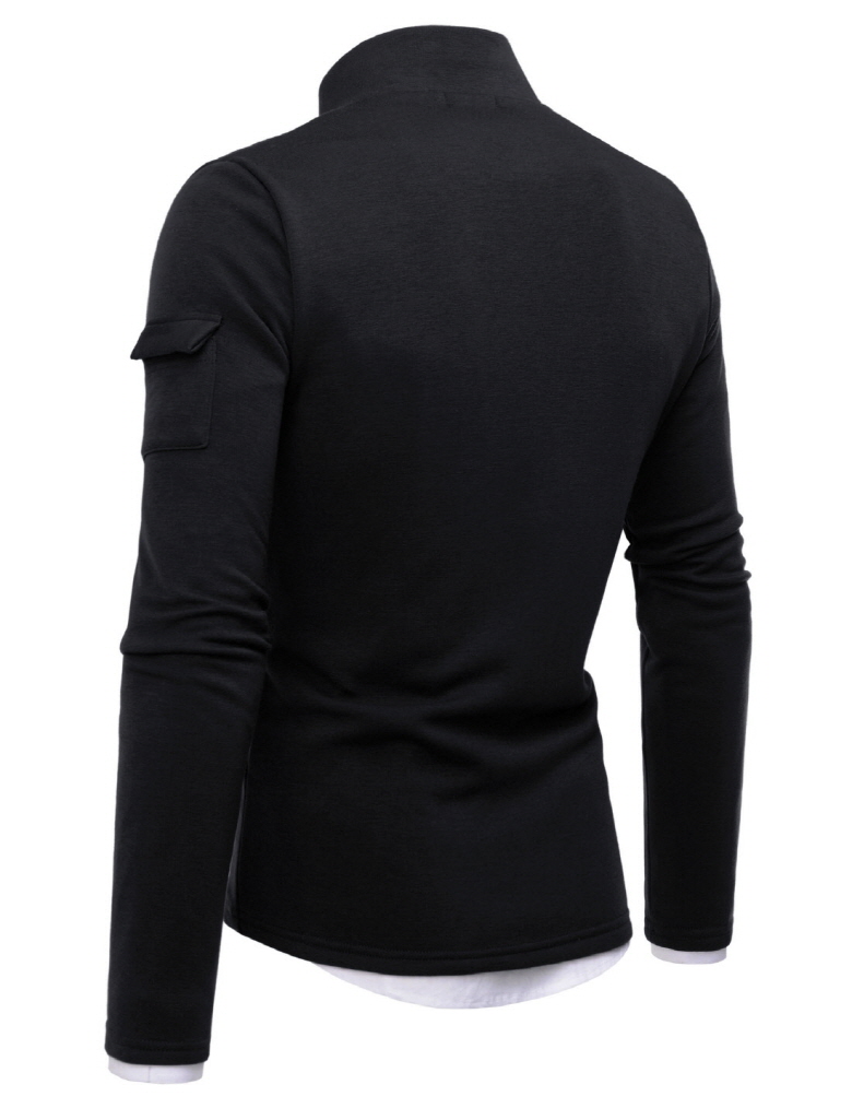 Fashionable Mens Tie-Zip Clothing With A Brand Name