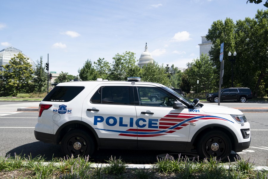 The Mysterious and Courageous Tie-Up Police Car