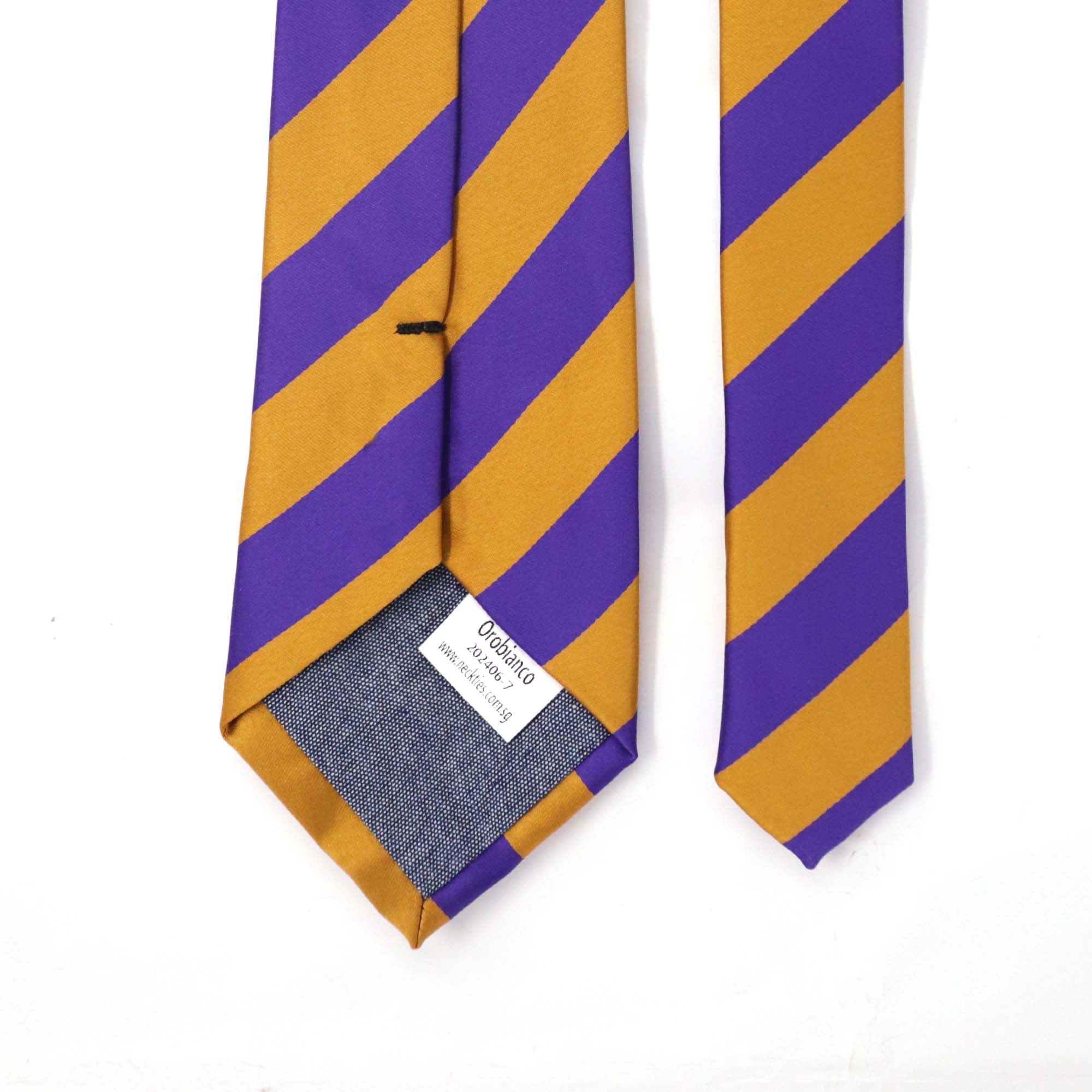 The Enchanting World of Purple and Blue Striped Ties