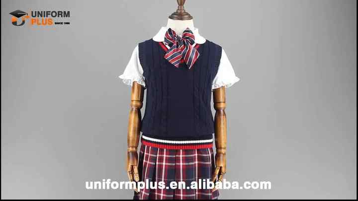 The Unique Charm of a Tie-up Long Dress School Uniform