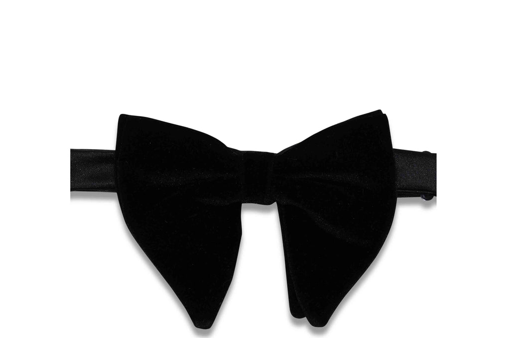 The Unique Charm of a Black Bow Tie