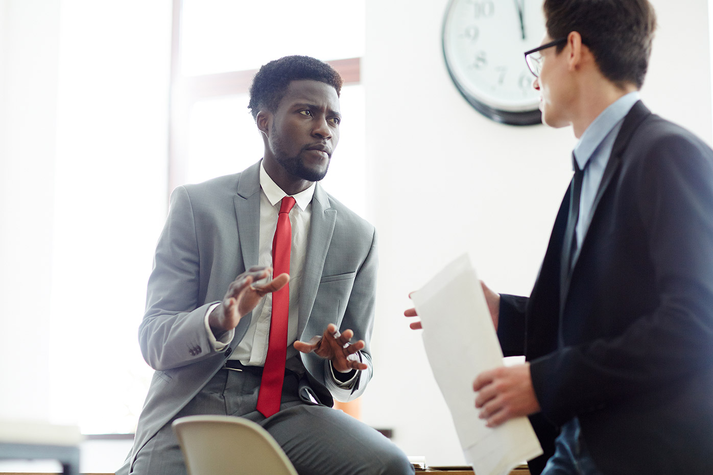 The Significance of a Black Tie in a Job Interview