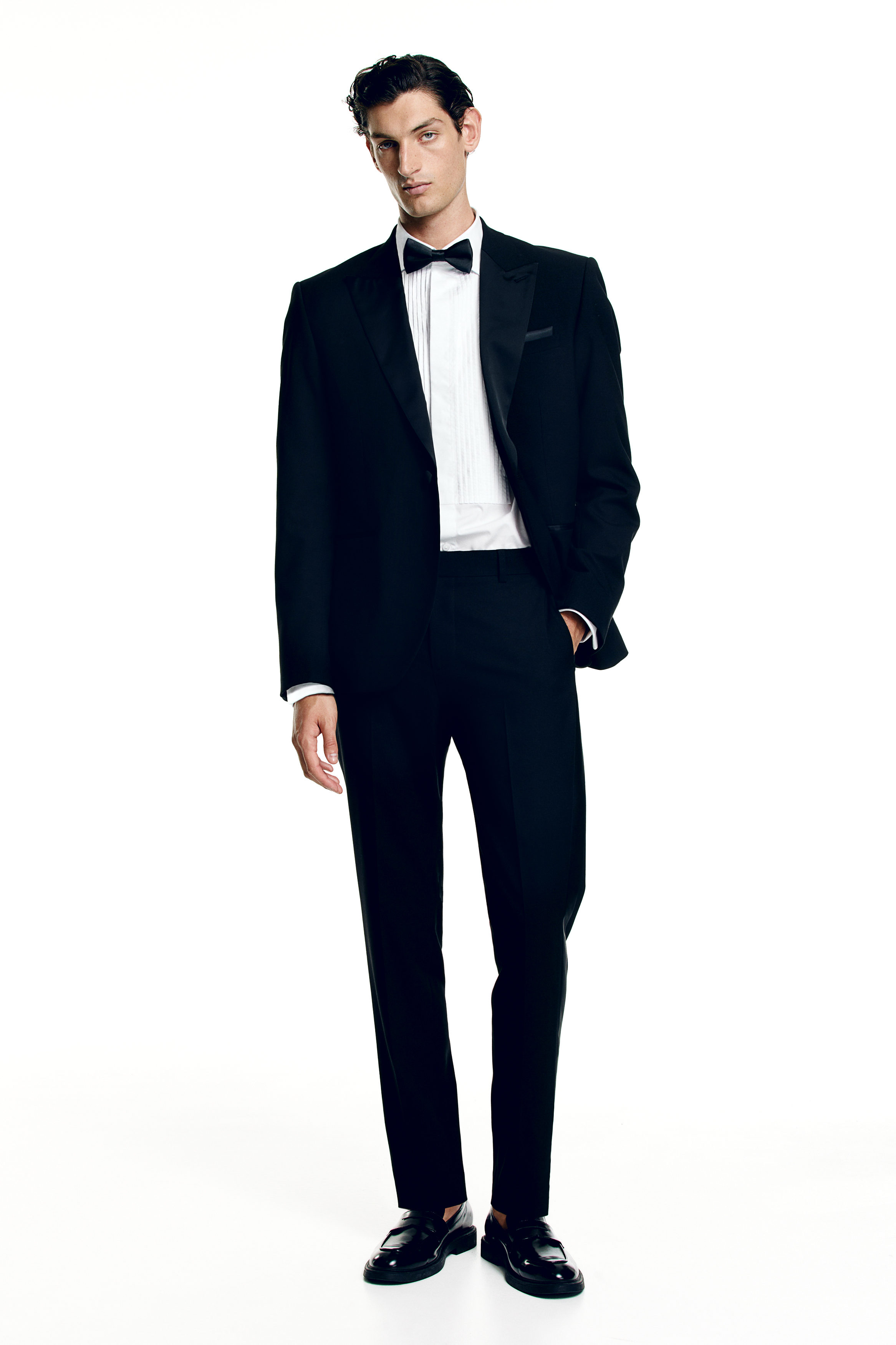 The Mysterious allure of a Black Tuxedo Tie