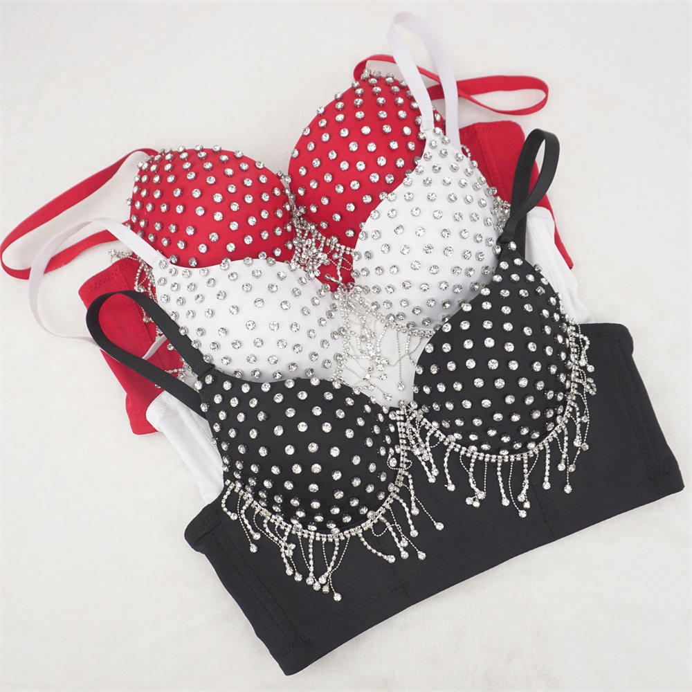 Unleash Your Inner Diva with Jade Londons Dazzling Tie-Up Bra and Bow Tie Accessory Sets