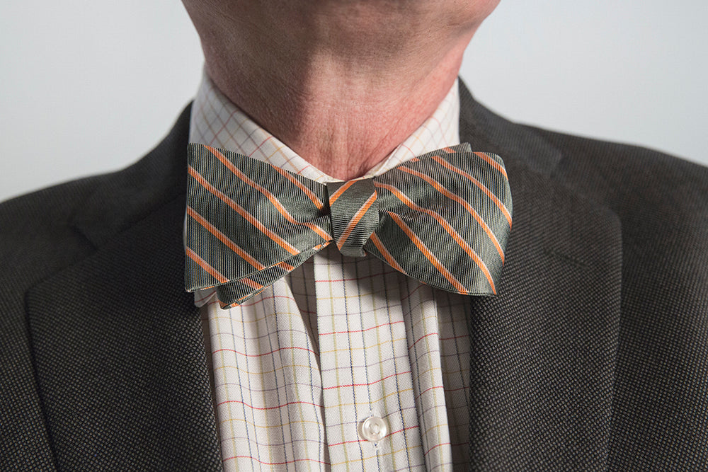 The Art of Wearing a Vertical Stripe Tie