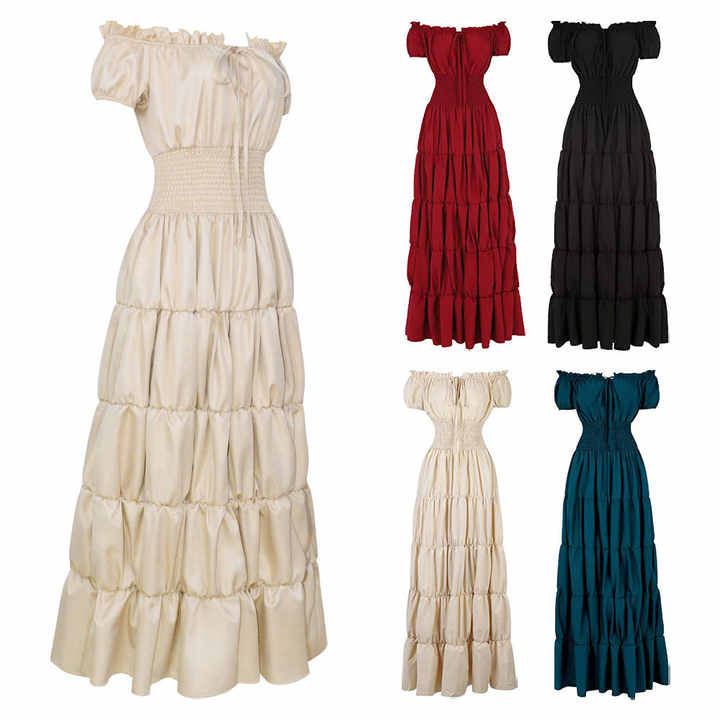 The Unique Charm of Vintage Tie-up Dress