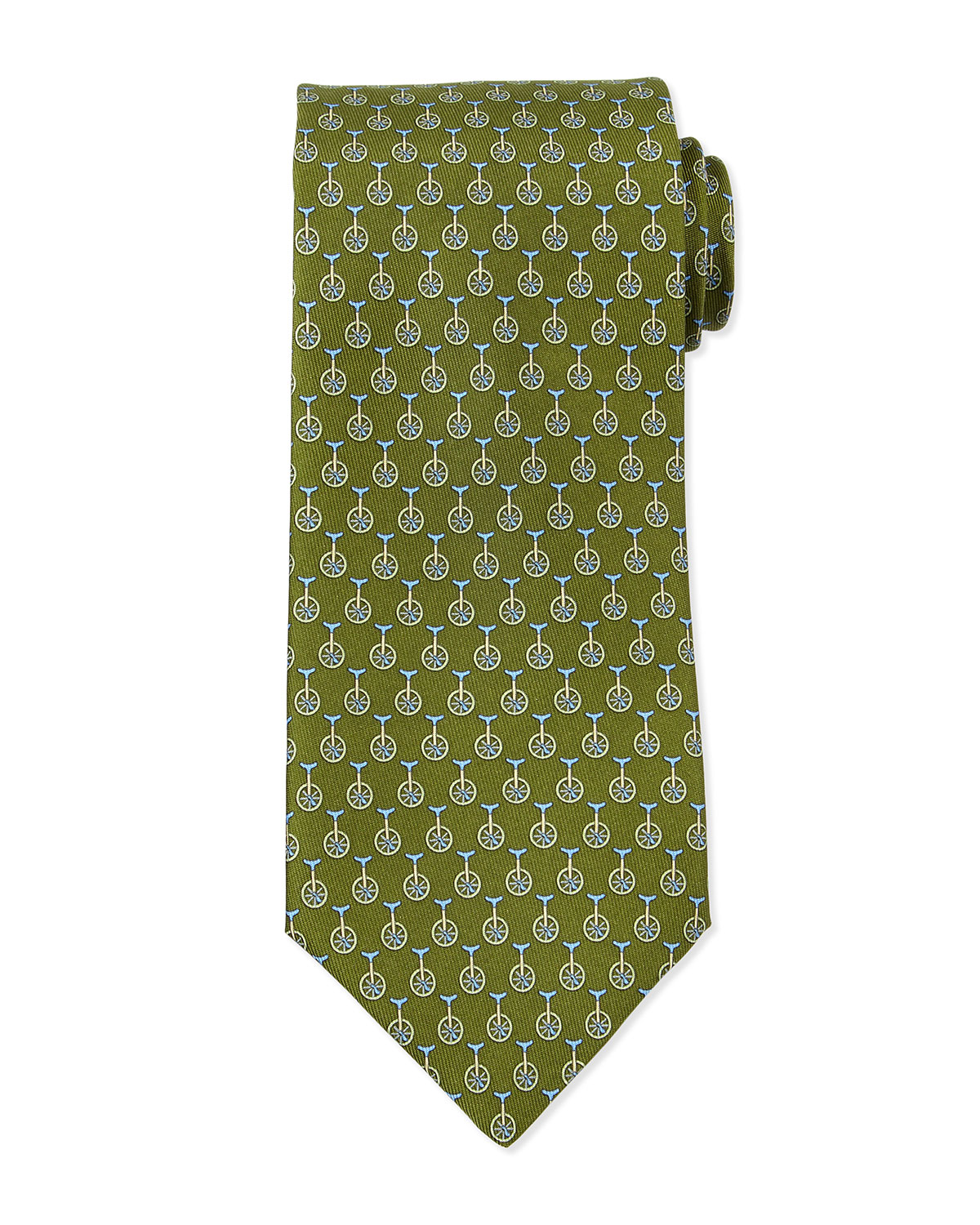 The Unique Charm of Mengniu Green Tie